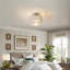 Crystal Semi Flush Mount-1230130640