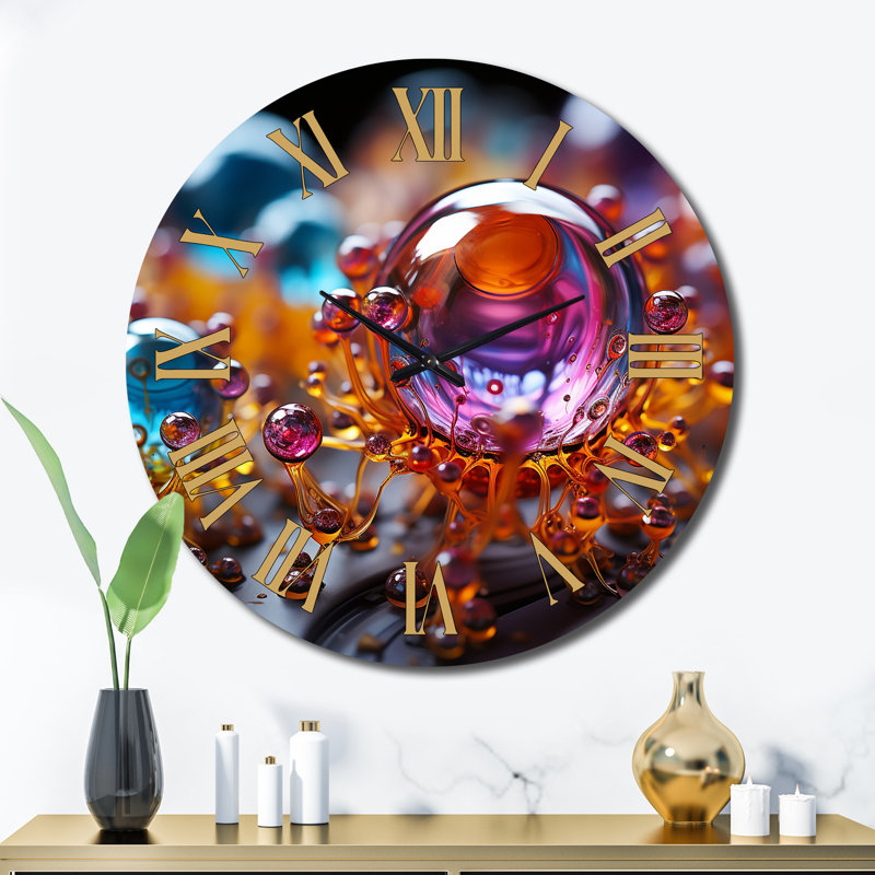 Horloge murale 3D, Très grand