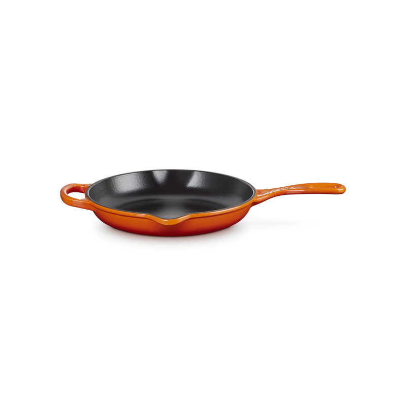 Le Creuset Enameled Cast Iron Skillet, Flame