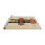 WSH-PAT3762-BRN - Tapis 100% motif lavable à la machine 2989-1073073518