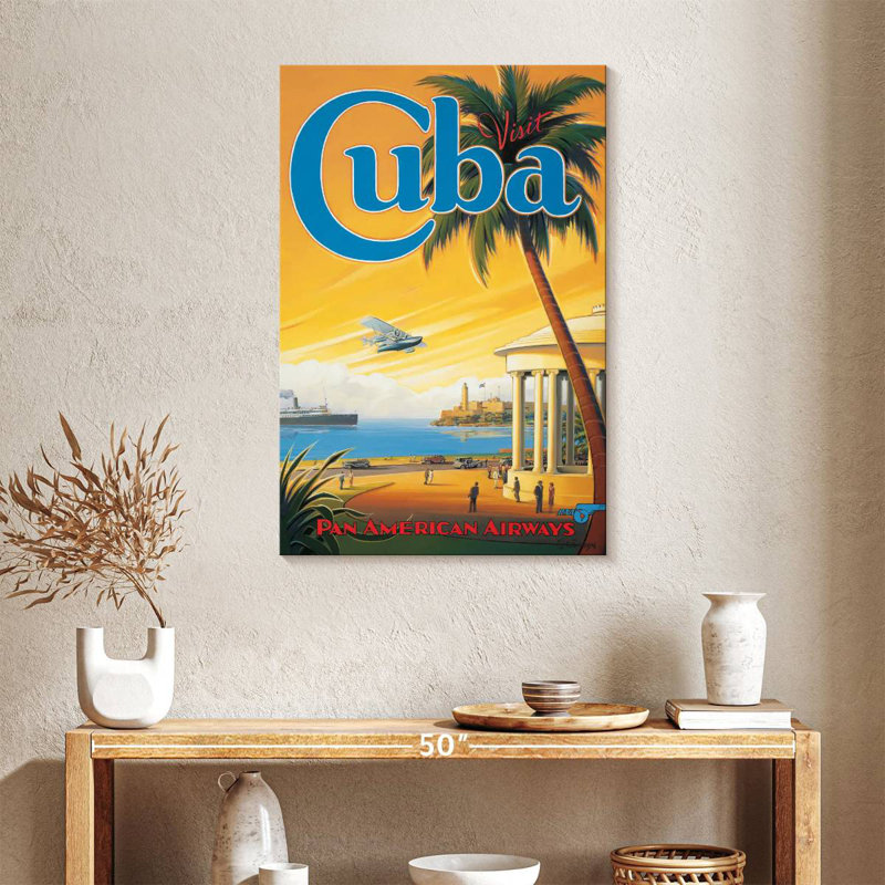 Gillard Visit Cuba, 36" H x 24" W