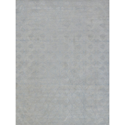 Pavilion Wool Geometric Area Rug in Ivory