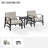 Mosier 2 - Person Patio Conversation Set with Cushions-1916825556-1904704610