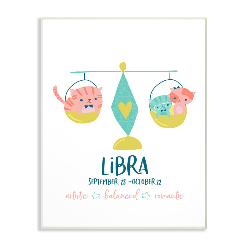 Art chatons libra de chêne vale fun modern, Plaque murale, H 10 po x l 15 po x P 0,5 po