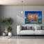 «Happy Campers» par Richard Courtney, art mural sur toile-2099696400