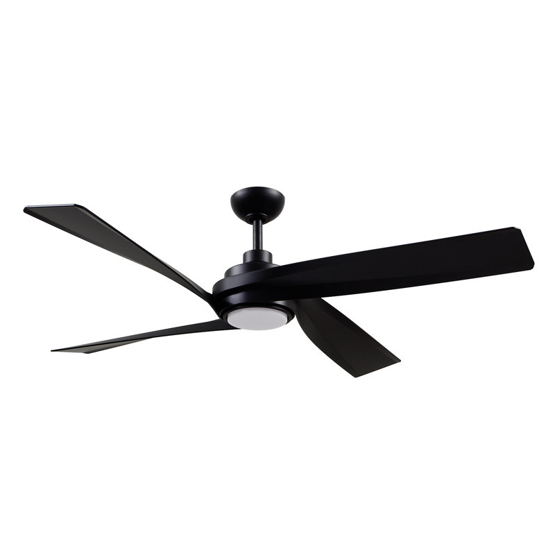 Horizon LED Ceiling Fan, Matte Black, Matte Black