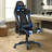 Ebern Designs Adjustable Reclining Ergonomic Swiveling PC & Racing Game Chair-2079339383
