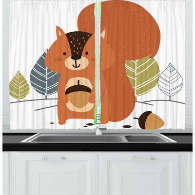 Tailored Kitchen Curtain