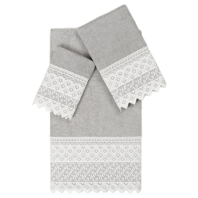 Aiden 3 Piece Turkish Cotton Towel Set