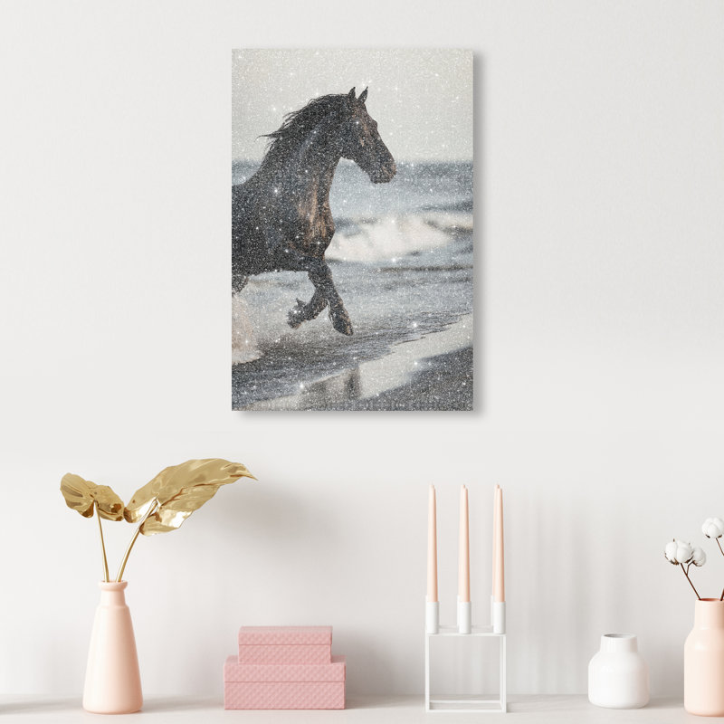 Void Runner I Print by Oliver Gal, 10"H x 15"W, Gallery Wrapped