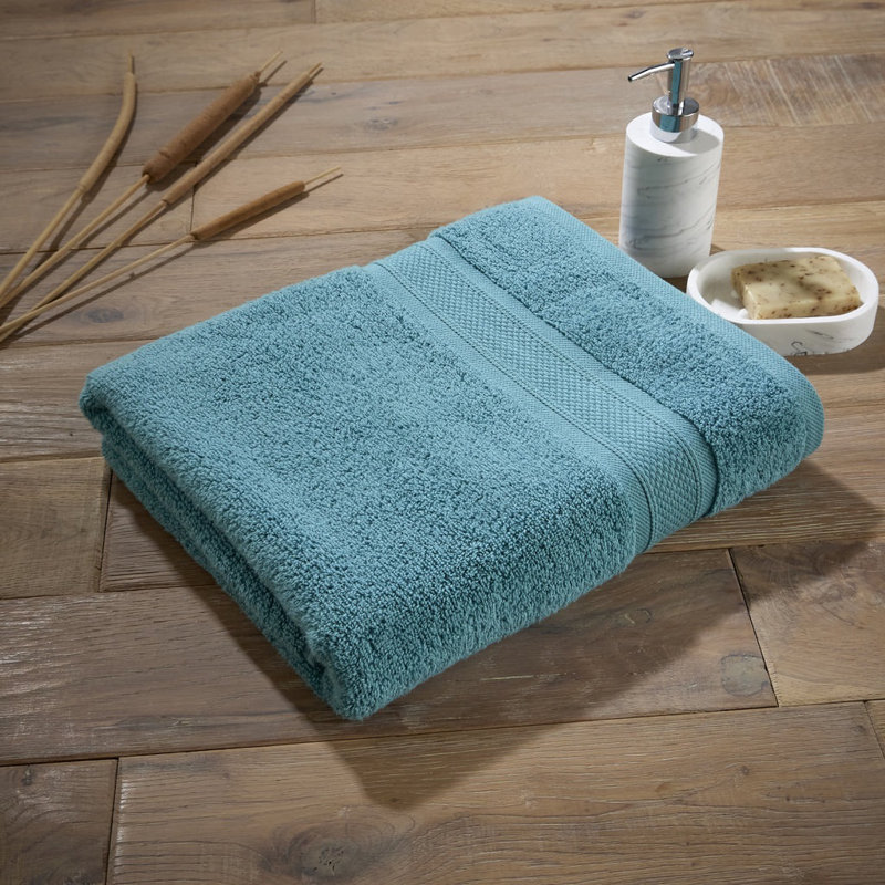 Luxury Zero Twist 100% Cotton Bath Towel, Teal