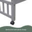Lit superposé simple au-dessus de double en bois avec six tiroirs et tablettes flexibles, lit inférieur avec roulettes-1754181960