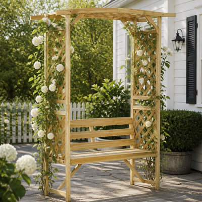 78 in. H x 63 in. W Lattice Panel Trellis