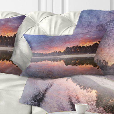Coussin Schafer Landscape Quiet Lake