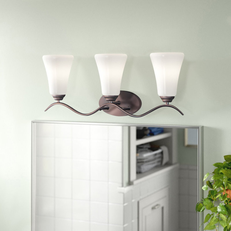 Lavalley 3 - Light Dimmable Vanity Light, Oil Rubbed Bronze