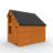 Tigercub Tiger Sheds 193.4cm W x 247.4cm D Outdoor Solid Wood Playhouse