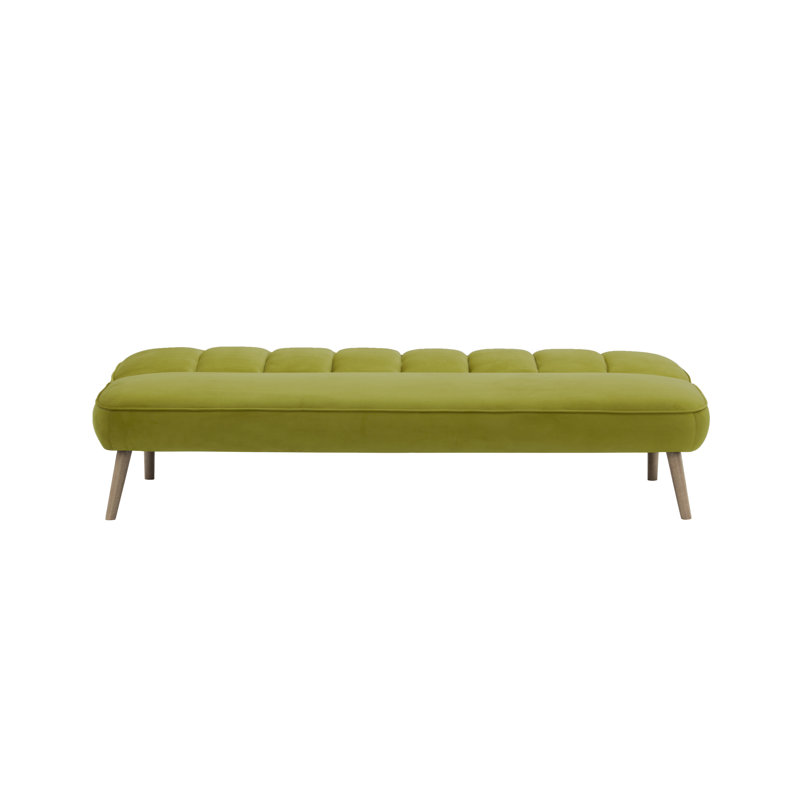 Keiper 2 Seater Sofa Bed, Wax Black, Olive