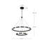 Rezz 24 - Light LED Chandelier-77452332