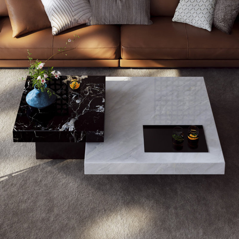 Table basse 43,31 po, 11,81 po H x 43,31 po L x 43,31 po l
