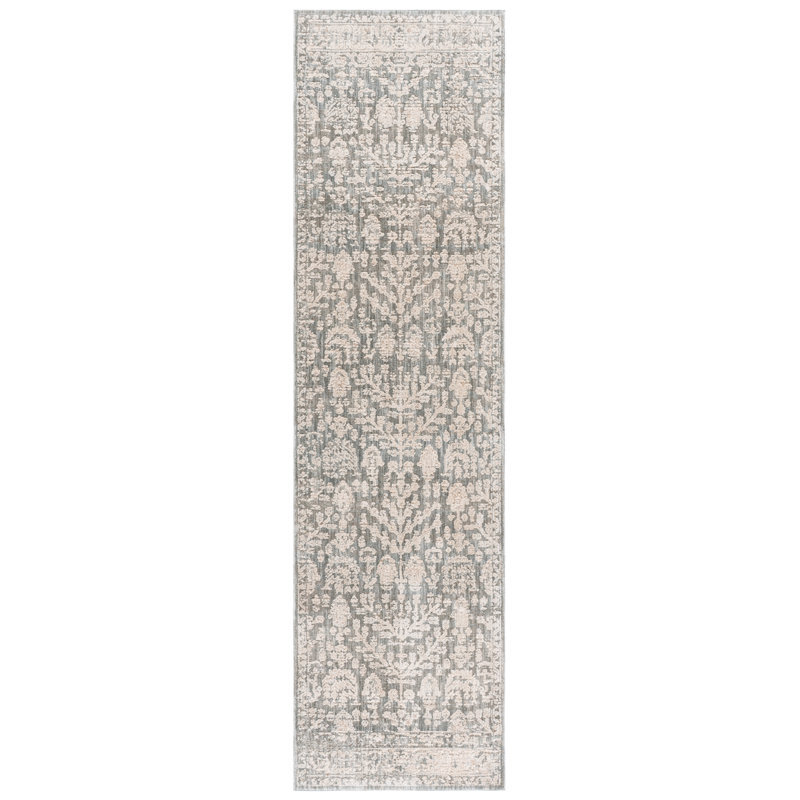 Tapis à performance rétro Rosalie, Tapis de couloir 2 pi 2 po x 8 pi