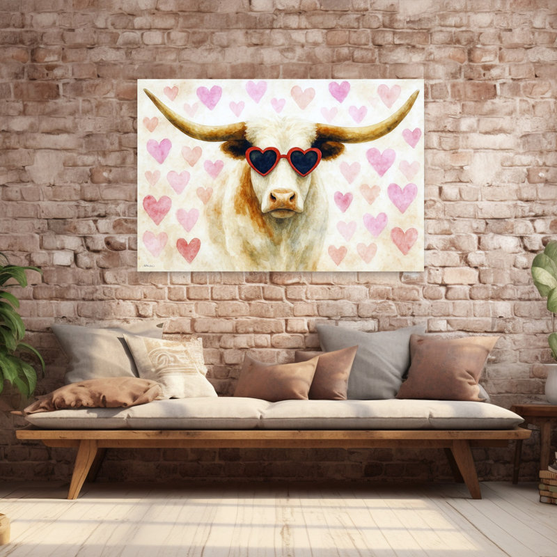 Art contemporain contemporain abstrait rustique, H 40 po x l 60 po
