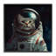 «Catstronaut Cat Astronaut», estampe numérique, conception de Jim Baldwin-1096004910-1096004904