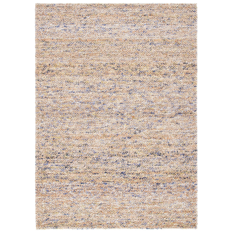 Tavion Hand Woven Jute/Wool Rug in Beige, Rectangle 3' x 5'