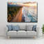 Art mural en verre trempé Tropical Beach-129870010