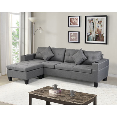 Canapé modulaire 2 pièces Lucea