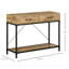 Vintage Console Table Sofa Table w/ Drawers Storage Shelf