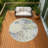 Machine Washable Indoor/Outdoor Huseby ACN2264 Floral Rug-1677669264