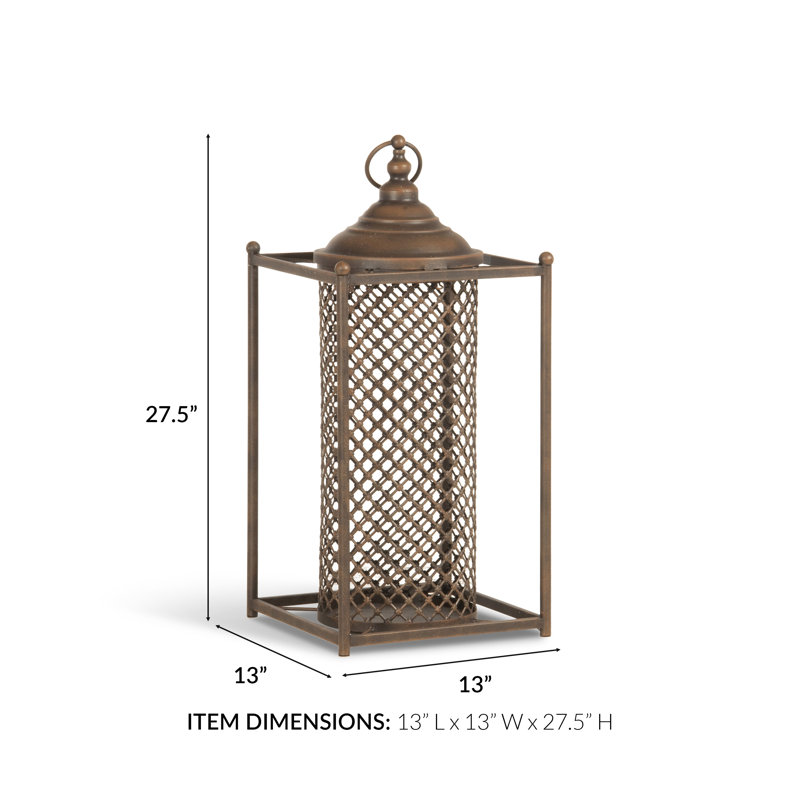 Orleans 27.5'' Aluminum Floor Lantern