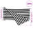 Quention Anthracite 100% HDPE Fence Panels Included-738816187