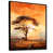 Black Floater Framed