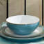 Azure Set of 4 Rimmed Dinner Plates