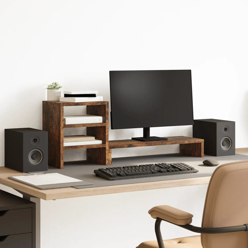Manufactured Wood Monitor Stand