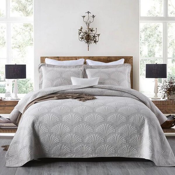 Ophelia & Co. Coury Cotton Sateen Quilt Set | Wayfair