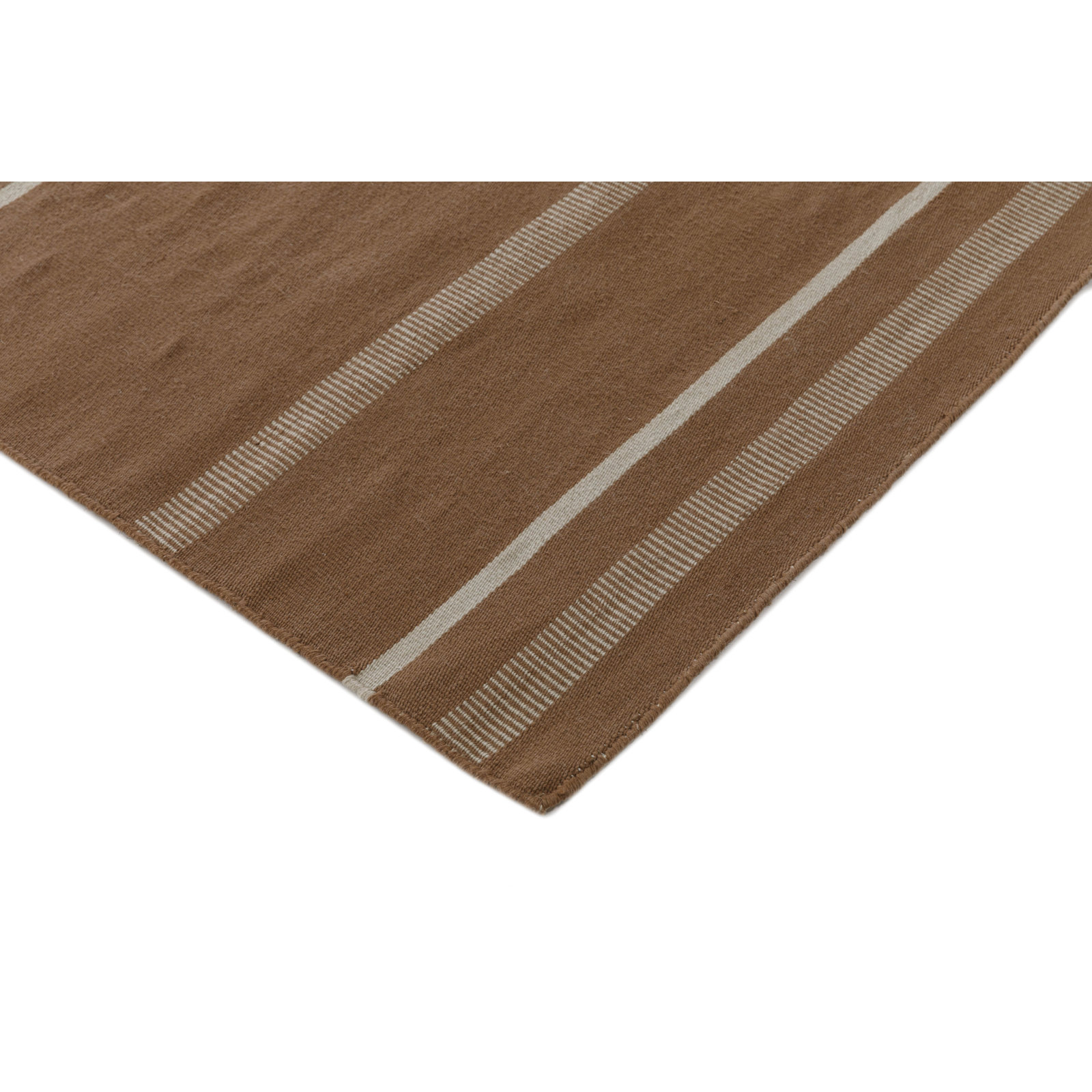 Kalise Striped Indoor/Outdoor Performance Area Rug, Rectangle 7'6" x 9'6", Clay