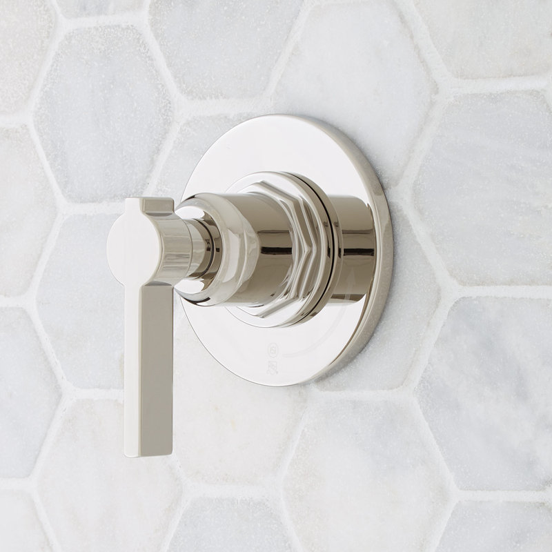 Grayfield in Wall Shower Volume Control Handle, Polished Nickel