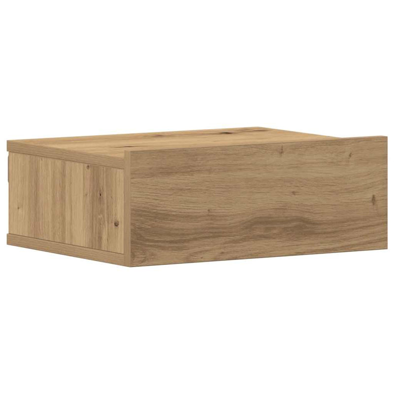 Dagmar Bedside Table, Artisan Oak, Set of 2