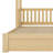 House Platform Bed With Guardrail And 2 Drawers-1359772360