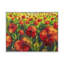Red Poppies Spring Flower II - reproduction de cadre flottant sur toile-1432053712-1432053716