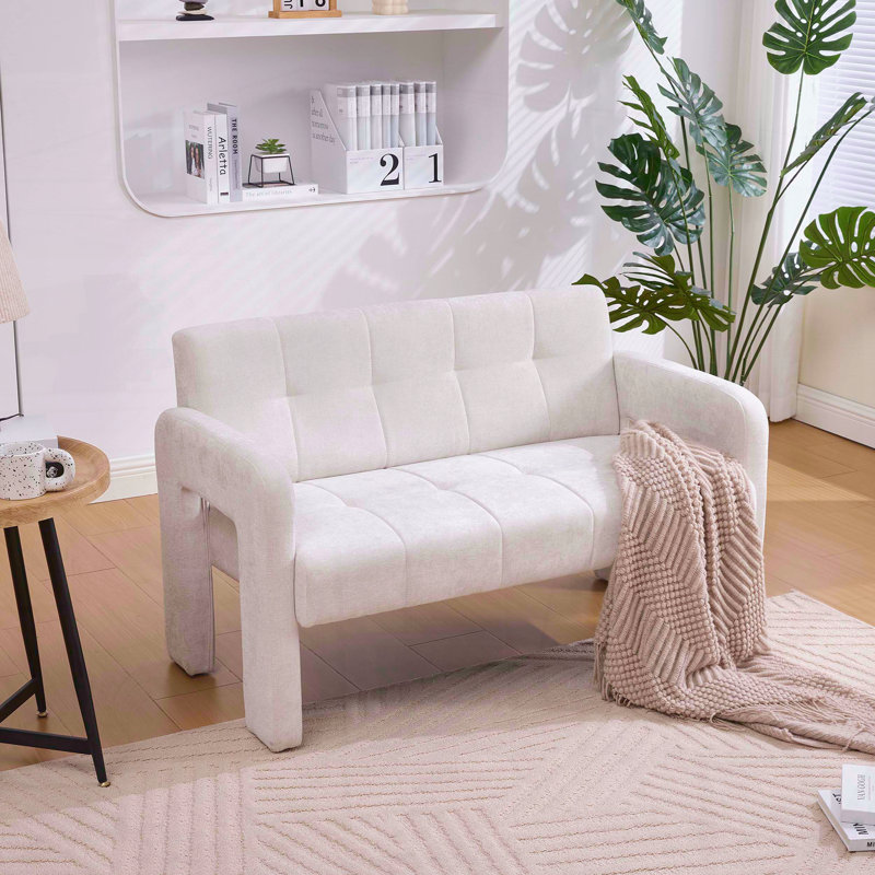 Fauteuil double Nordic, Beige