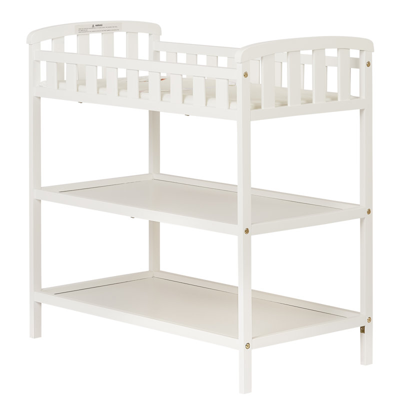 Emma-Jane Changing Table with Pad, White