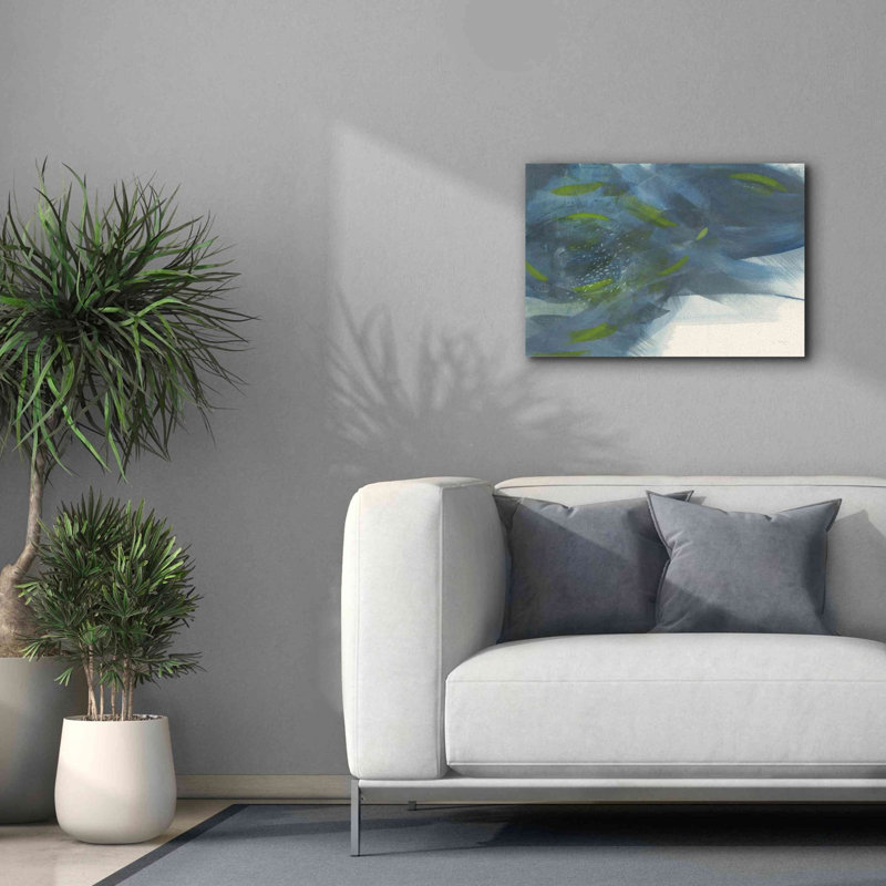 «Scatter» par Jo Maye, art mural sur toile, H 18 po x l 26 po x P 0,75 po