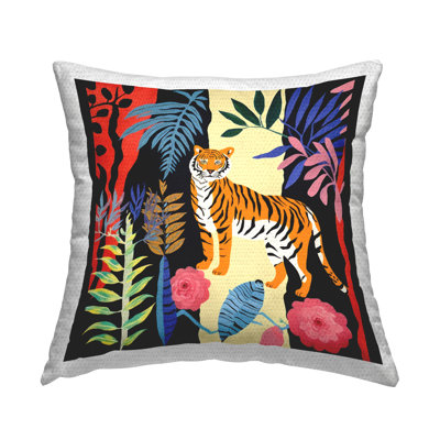 Polyester Throw Square Indoor/Outdoor Pillow Cover & Insert by Lazar Studio