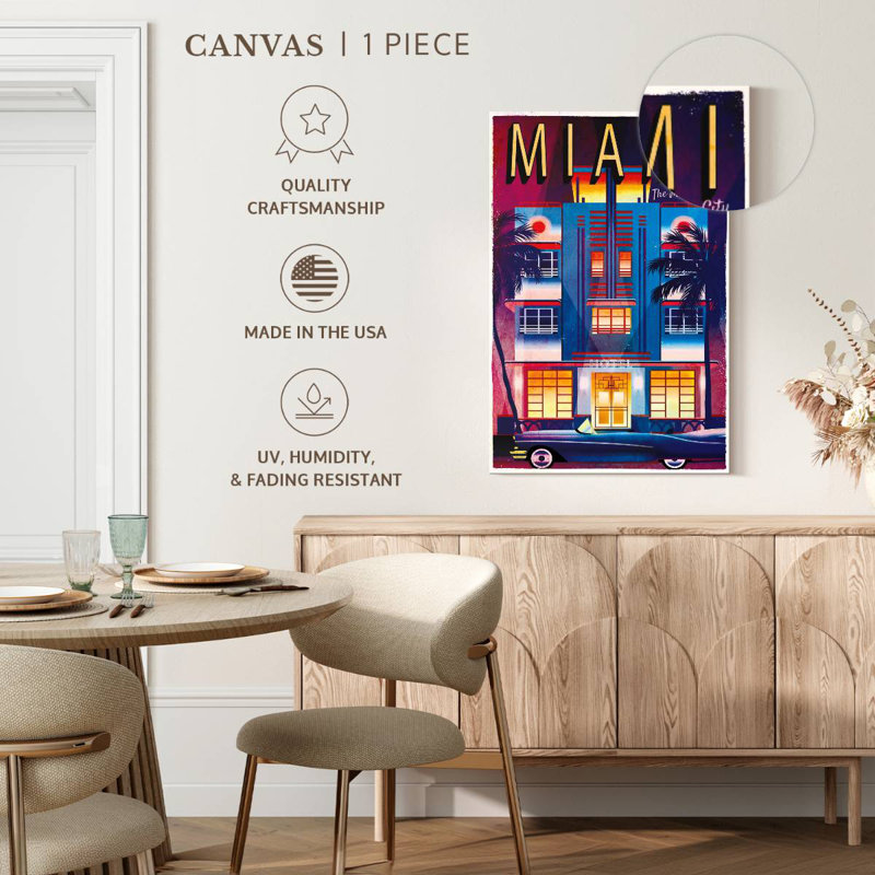 Miami The Magic Aviza, H 24 po x l 16 po