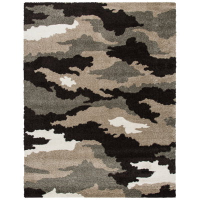 Tapis brun Millia