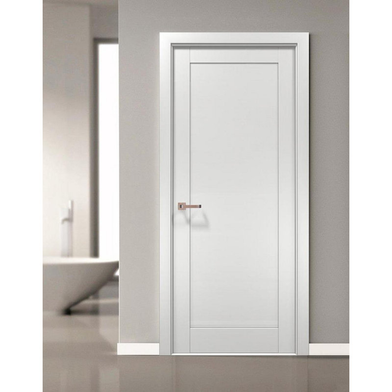 Porte standard en bois Quadro, 30 po x 80 po