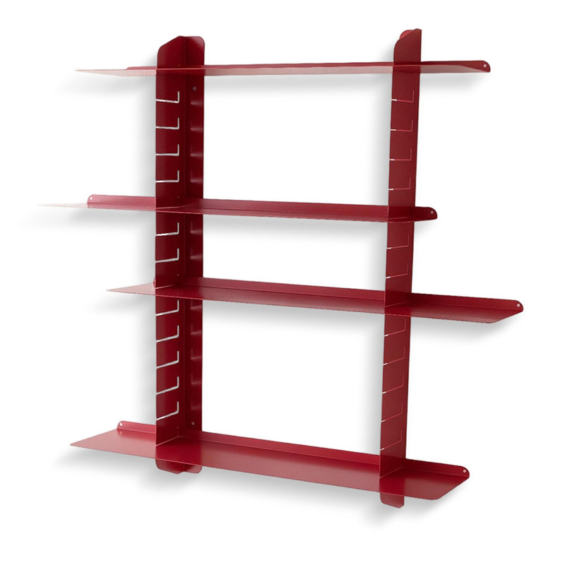 Cubby Shelves Iron Wall Mounted Shelves, Modern Decor Display Shelf for Bedroom, Bathroom, Kitchen, Living Room
